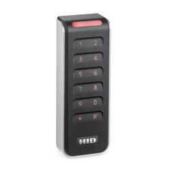 HID Signo 20 keypad Reader with Pigtail Connection 20KNKS-00-000000 Front view of Signo keypad reader